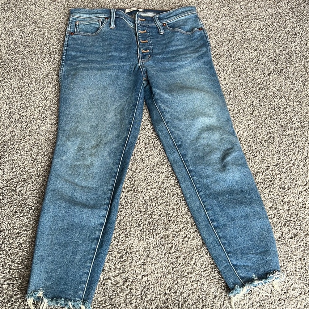Madewell 10” High Rise Skinny
